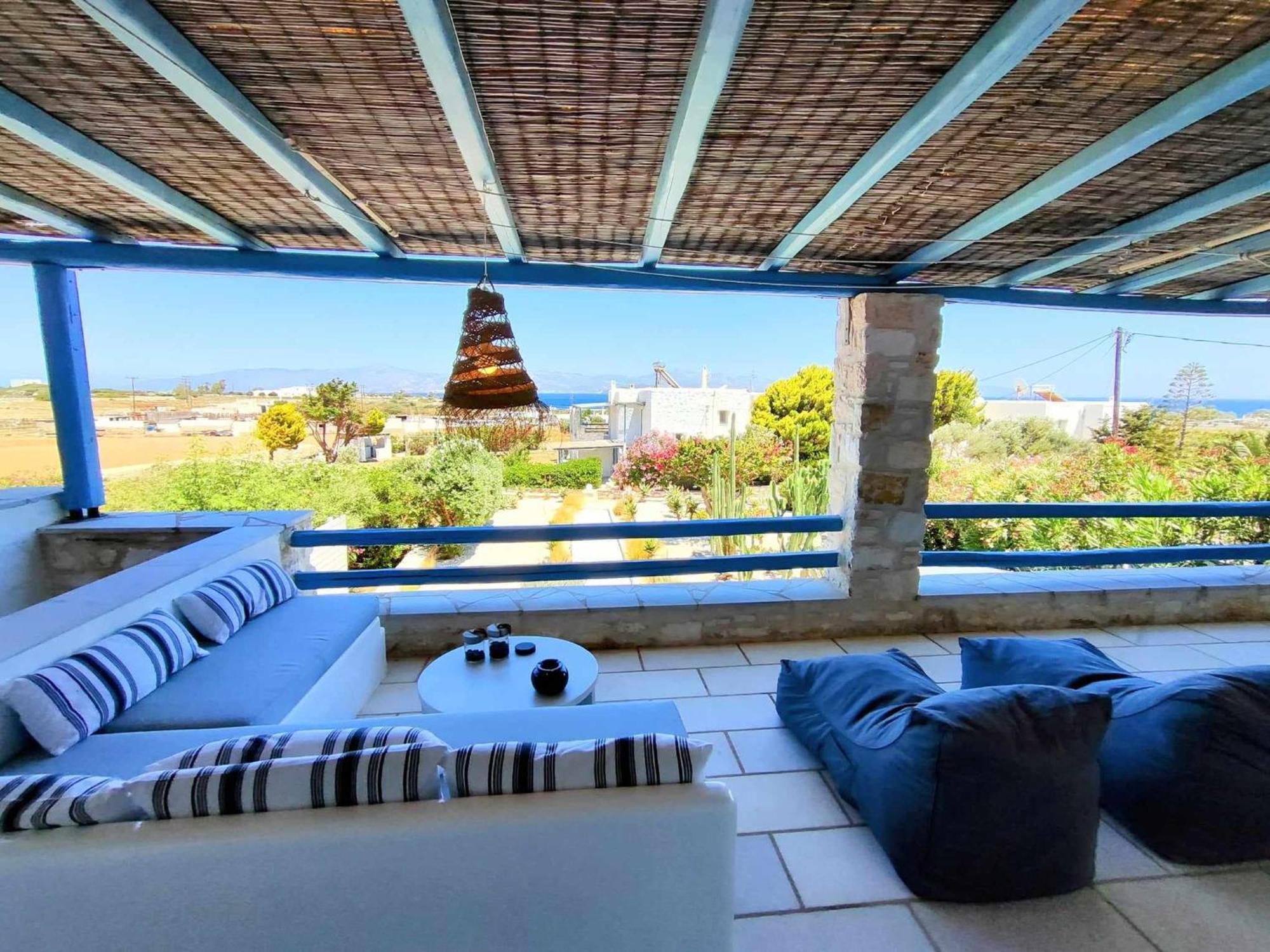Island Magic - Seaview Villa With Jacuzzi Pool Ambelas Exterior foto