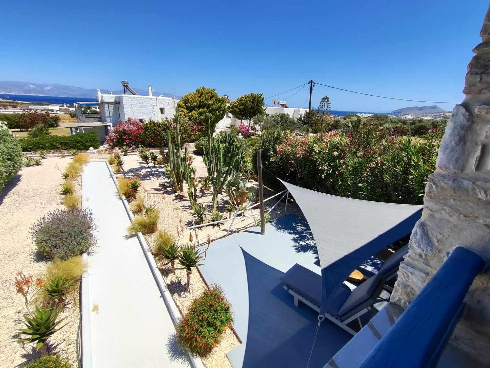 Island Magic - Seaview Villa With Jacuzzi Pool Ambelas Exterior foto