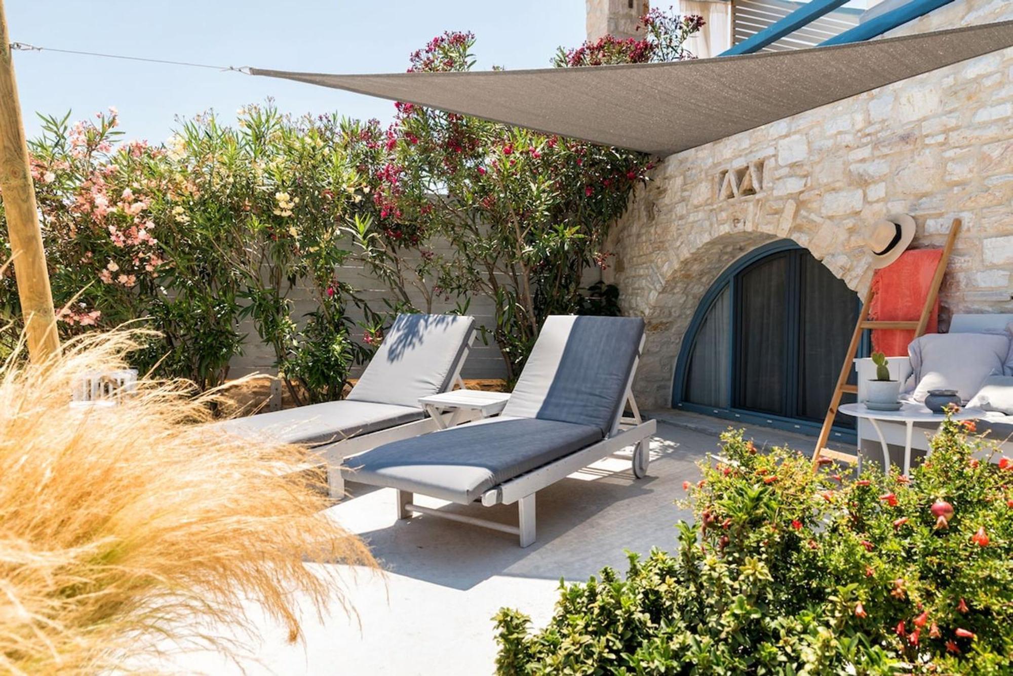 Island Magic - Seaview Villa With Jacuzzi Pool Ambelas Exterior foto
